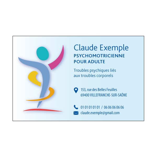 Cartes de rendez-vous Psychomotricien 2