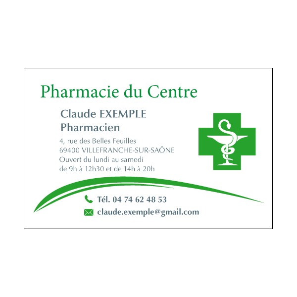 Cartes de visite Pharmacien 6