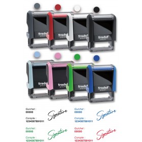 Tampon signature remise de chèques