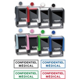 Tampon confidentiel médical