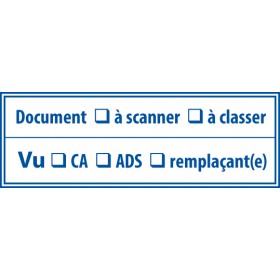 Tampon Document à scanner