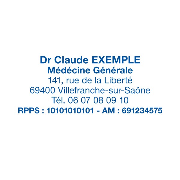Tampon Médical 5-6 lignes