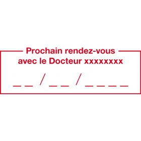 Tampon médical  Rendez-Vous - Empreinte