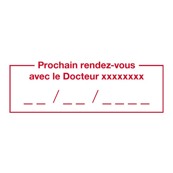Tampon médical  Rendez-Vous - Empreinte