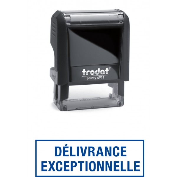 Tampon pharmacie - Délivrance exceptionnelle