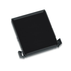Recharge d'encre Trodat 6/4924, cassette noire pour tampon QR Code médical, avec supports ajustables.