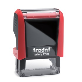 Tampon auto-encreur Trodat Printy 4910, solution compacte pour les professionnels réalisant des vaccinations.