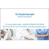 Cartes de visite médecin