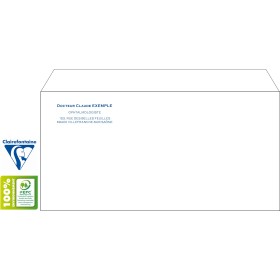 Enveloppes blanches 110 x 220 (avec ou sans fenêtre)