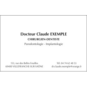 Cartes de rendez-vous