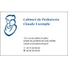 Cartes de visite Pédiatre
