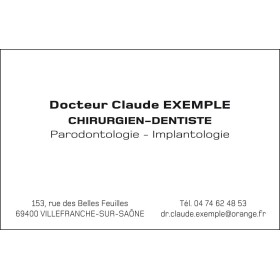 Cartes de rendez-vous