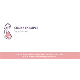 Cartes de correspondance Sage-femme