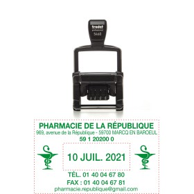 TAMPON DATEUR 5460 PHARMACIE
