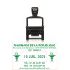 Tampon Dateur logo pharmacie 5460