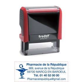 Tampon médical Caducée pharmacien