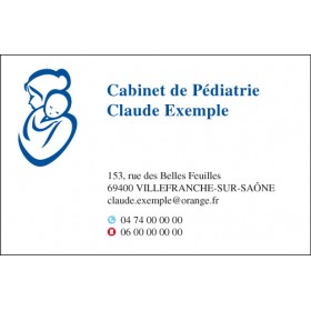 Maternité Câlin - Pédiatre & Sage-Femme - 85 x 55 mm