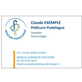 Cartes de rendez-vous Pédicure-Podologue 4