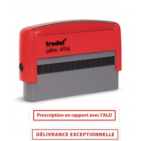 Tampon encadré 1 ligne