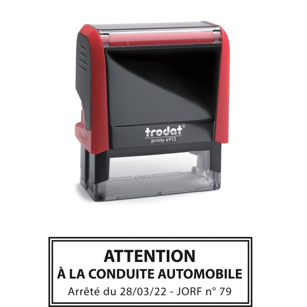4913 Attention à la conduite automobile