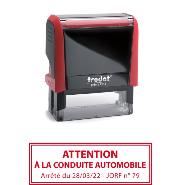 4913 Attention à la conduite automobile