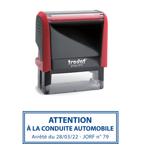 4913 Attention à la conduite automobile