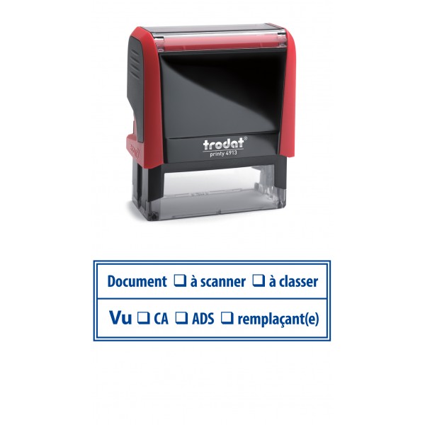 Tampon document à scanner / à classer