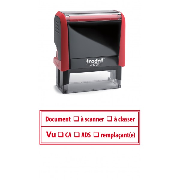 Tampon document à scanner / à classer