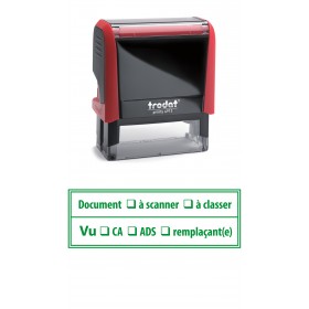 Tampon document à scanner / à classer